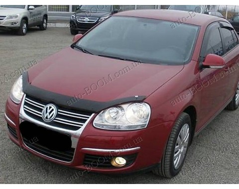 Дефлектор капота на VW Golf 5 03-08 (Sim)