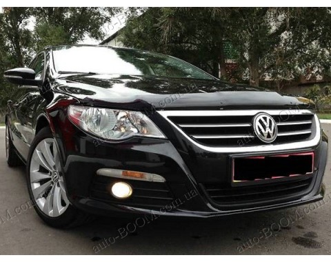 Дефлектор капота на VW Passat CC 08-12 (Sim)