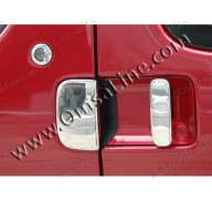 Накладки на ручки (нержавейка)  Citroen Berlingo 98-08