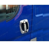 Накладки на ручки (нержавейка)  Fiat Ducato 06-