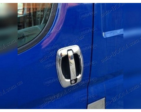 Накладки на ручки (нержавейка)  Fiat Ducato 06-