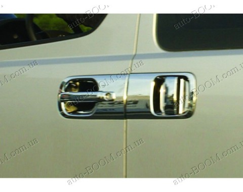 Накладки на ручки (нержавейка)  Hyundai H1 07-