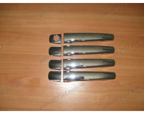 Накладки на ручки (нержавейка)  Mercedes ML W163 97-05