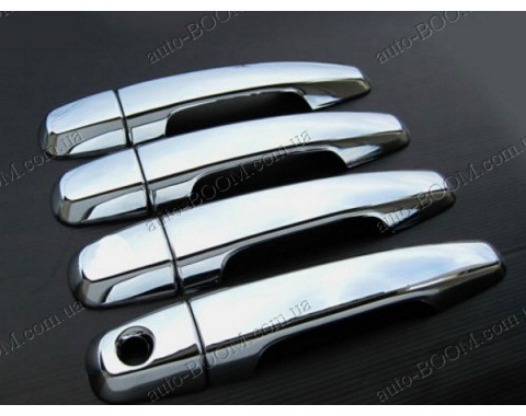 Накладки на ручки (нержавейка)  Mitsubishi Pajero Sport 2 08-