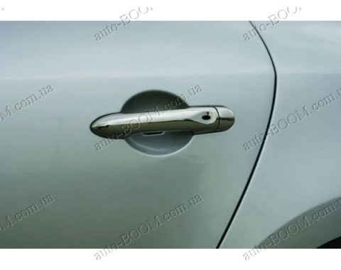 Накладки на ручки (нержавейка)  Renault Megane 3 08-