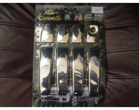 Накладки на ручки (нержавейка)  Renault Trafic 01-14 4шт