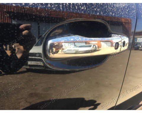 Накладки на ручки (нержавейка)  Toyota Land Cruiser 200 08-