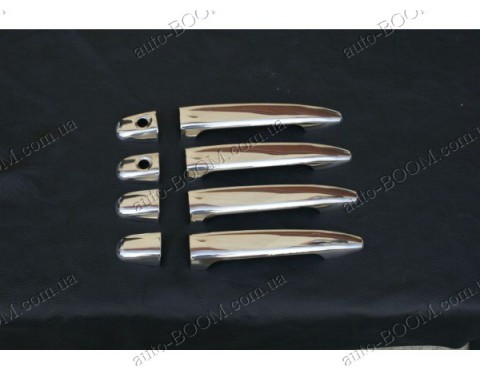 Накладки на ручки (нержавейка)  Toyota Prado 120 02-09