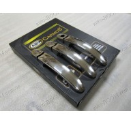 Накладки на ручки (нержавейка)  VW T5 03-15 3шт