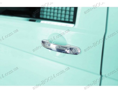 Накладки на ручки (нержавейка)  VW Touran 2 10-
