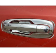 Накладки на ручки (пластик) Chevrolet Lacetti 04- универсал без окантовки