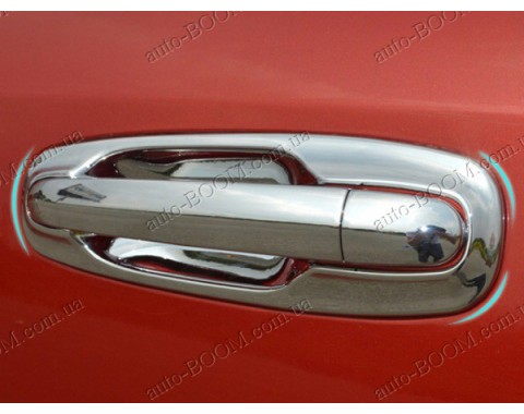 Накладки на ручки (пластик) Chevrolet Lacetti 04- универсал без окантовки