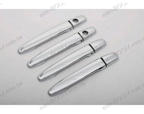 Накладки на ручки (пластик) Mitsubishi Outlander 2 XL 06-14