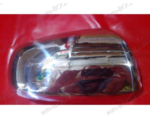 Накладки на зеркала (нержавейка) Audi A3 03-12