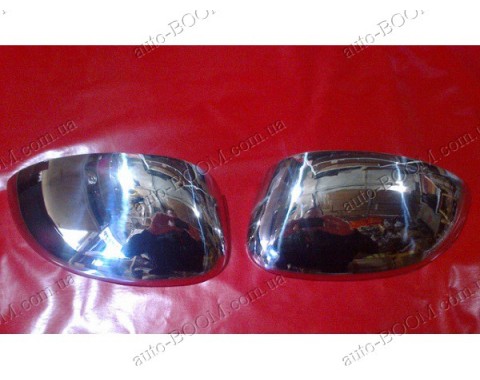 Накладки на зеркала (нержавейка) Fiat Punto 93-99