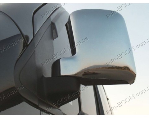 Накладки на зеркала (нержавейка) Ford Tourneo Connect 02-