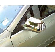 Накладки на зеркала (нержавейка) Mazda 3 03-09