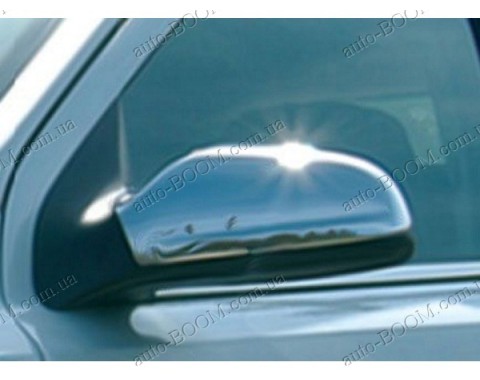 Накладки на зеркала (нержавейка) Opel Astra H 04-11