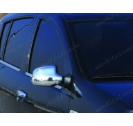 Накладки на зеркала (нержавейка) Renault Duster 10-