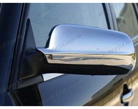 Накладки на зеркала (нержавейка) Skoda Octavia A4 96-10