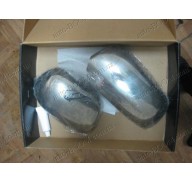 Накладки на зеркала (нержавейка) Skoda Octavia A5 04-12