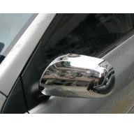 Накладки на зеркала (нержавейка) Toyota Corolla 10 06-12