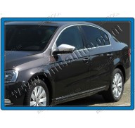 Накладки на зеркала (нержавейка) VW Passat B7 10-