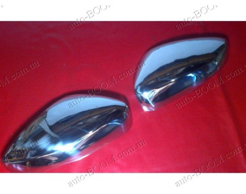 Накладки на зеркала (нержавейка) VW Polo 5 09-