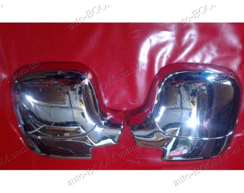 Накладки на зеркала (пластик) Citroen Berlingo 98-08