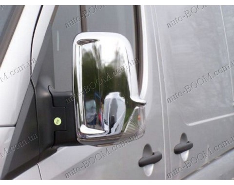 Накладки на зеркала (пластик) Mercedes Sprinter 06-