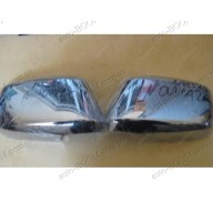 Накладки на зеркала (пластик) Nissan Navara 2 98-04