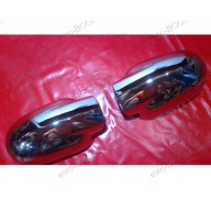 Накладки на зеркала (пластик) Renault Logan 04-08