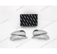 Накладки на зеркала (пластик) Chevrolet Aveo 3 12-