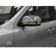 Накладки на зеркала (пластик) Hyundai Santa Fe 06-12