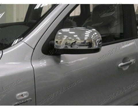 Накладки на зеркала (пластик) Hyundai Santa Fe 06-12