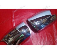 Накладки на зеркала (пластик) Mercedes E W210 00-02