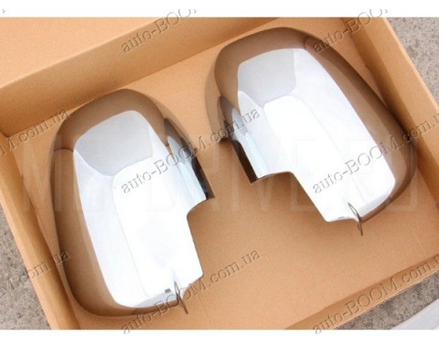 Накладки на зеркала (пластик) Mitsubishi ASX 10-