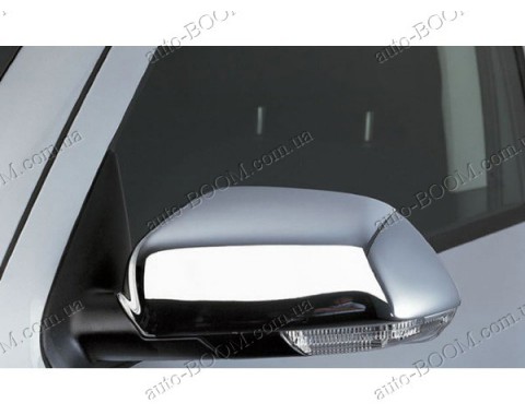 Накладки на зеркала (пластик) Skoda Octavia A5 04-12