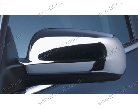 Накладки на зеркала (пластик) Skoda Superb 01-08