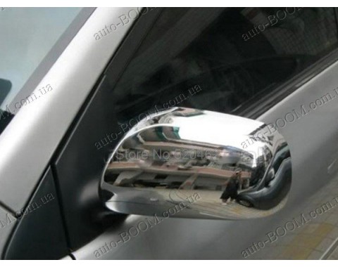 Накладки на зеркала (пластик) Toyota Corolla 10 06-12