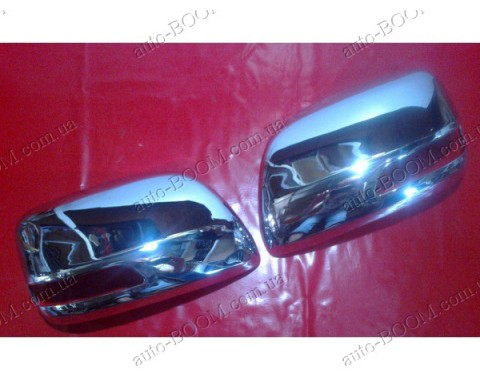 Накладки на зеркала (пластик) Toyota Prado 150 09-