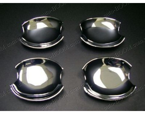 Накладки под ручки (нержавейка) Hyundai Accent 3 06-10