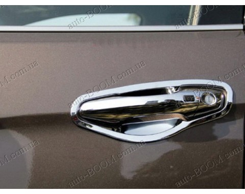 Накладки под ручки (пластик) Hyundai Santa Fe 12-