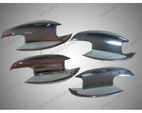 Накладки под ручки (пластик) Mitsubishi Pajero Sport 98-09