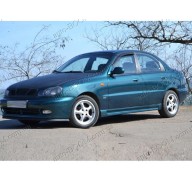 Накладки на пороги универсальные Мод 1 (Orticar)