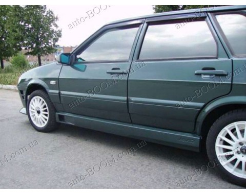 Накладки на пороги ВАЗ 21099 AVR (Orticar)