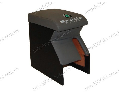 Подлокотник на Skoda Octavia A5 04-12 серый