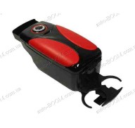 Подлокотник универсальный Vitol 48004B красный (320х140х130)