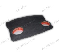 Акустическая полка на Chery Amulet 03-09 карпет, на фанере, пирамида