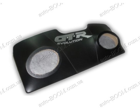 Акустическая полка на Chevrolet Aveo 03-06 хетчбек черная, бюджет (GTR)